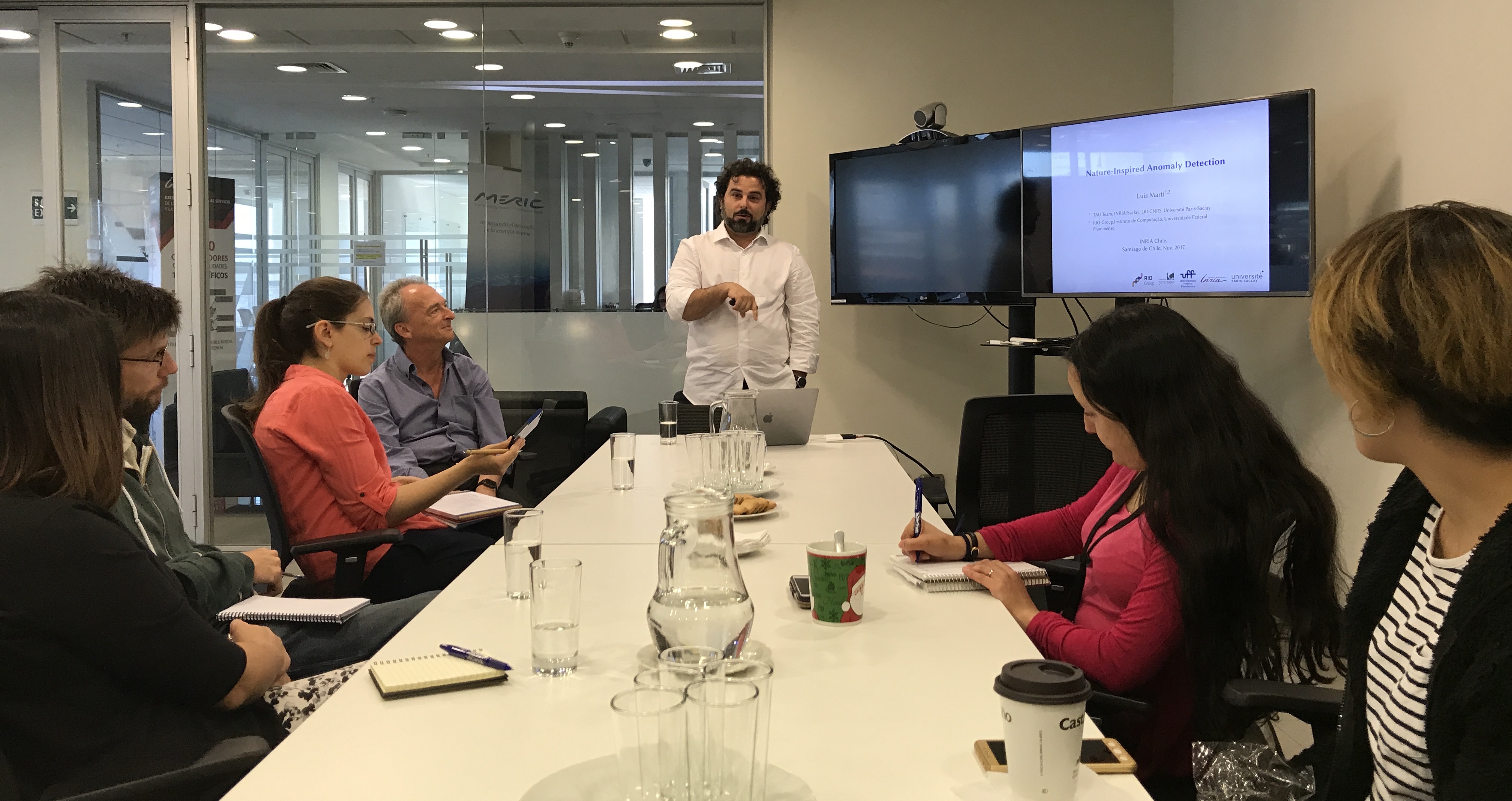 Visita Luis Martí Inria Chile
